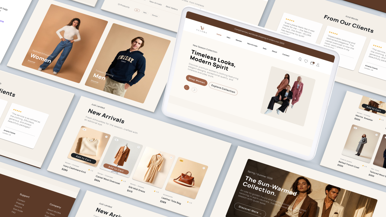 website uiux